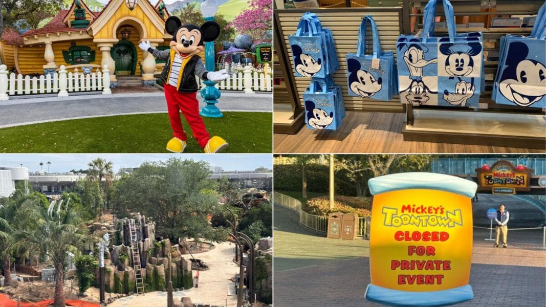 Mickey’s Toontown Soft Opens at Disneyland, Walt Disney World Slowly Phasing Out Plastic Bags, Mickey & Minnie’s Runaway Railway Closed for Media Event Without Notice, & More: Daily Recap (3/18/23)