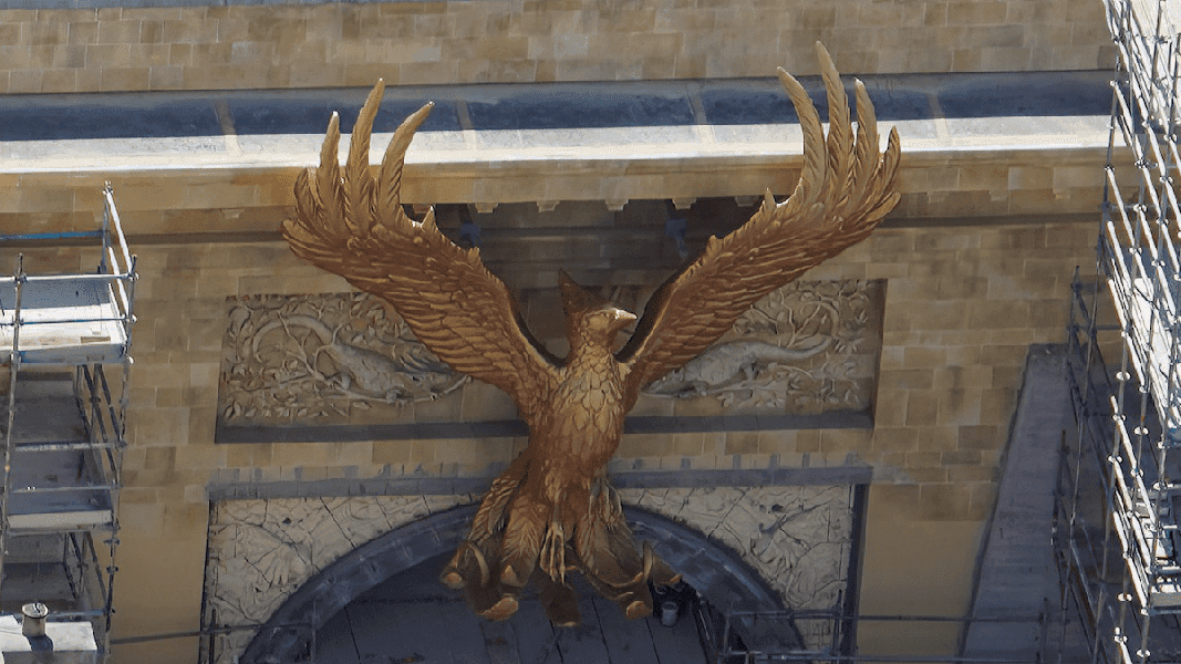 Epic Universe construction update: Phoenix takes flight in The Wizarding World of Harry Potter – Ministry of Magic