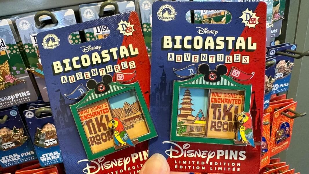 New Enchanted Tiki Room Bicoastal Adventures Pin Available
