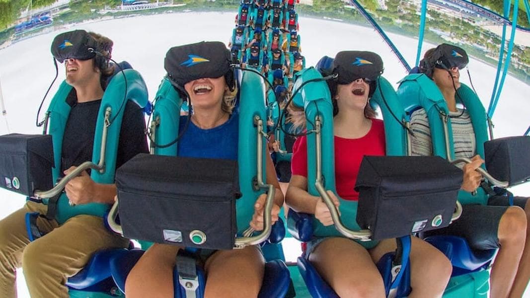 SeaWorld Orlando removes VR from Kraken roller coaster