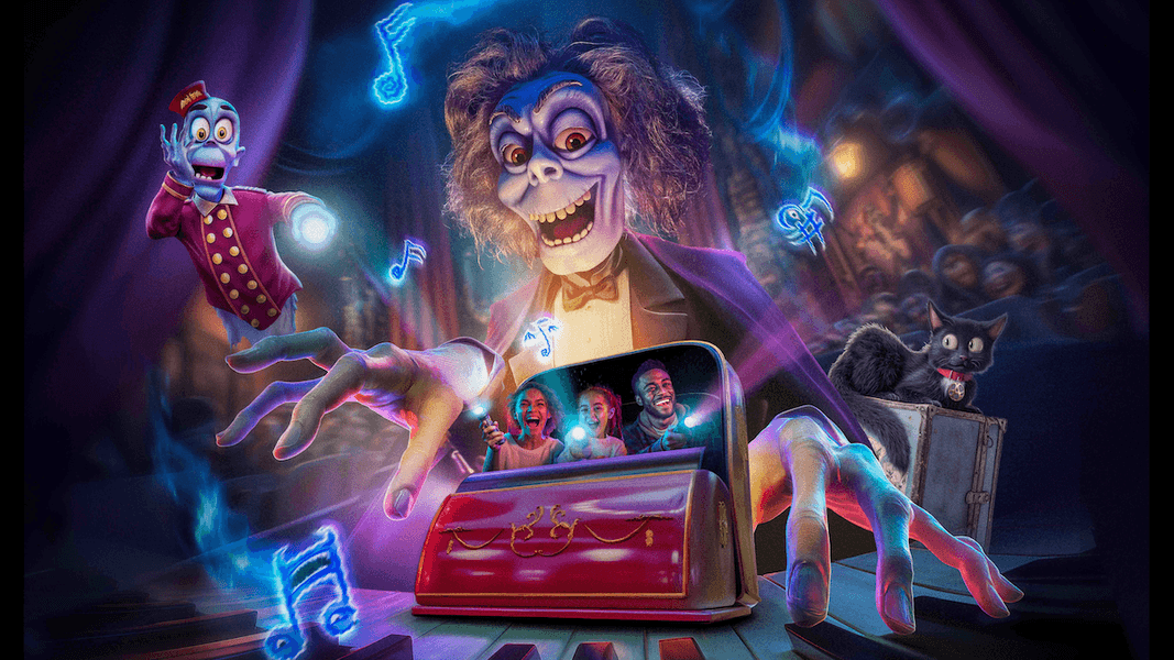 New ride at Kings Island in 2026 — Phantom Theater: Opening Nightmare