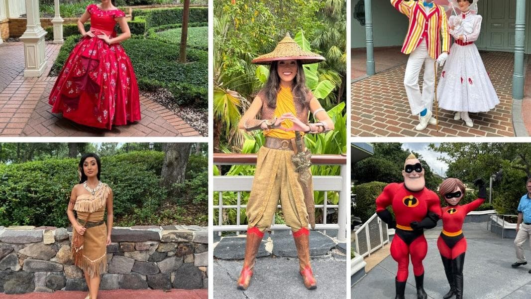Rare Character Meet & Greets in Magic Kingdom for Summer Including Raya, Pocahontas, Disney Couples, and More