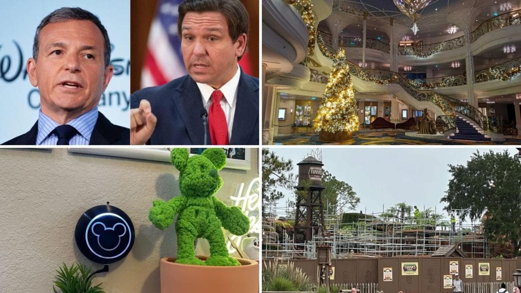 Ron DeSantis Claims ‘We Won The Battle Against Disney,’ Christmas Tree Not Ready for First 2023 Very Merrytime Cruise on Disney Wish, & More: Daily Recap (11/15/23)