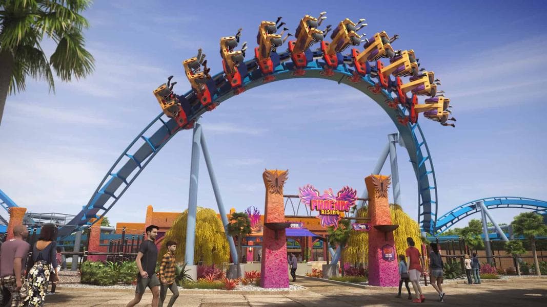 Phoenix Rising: A First Look at Busch Gardens New Coaster