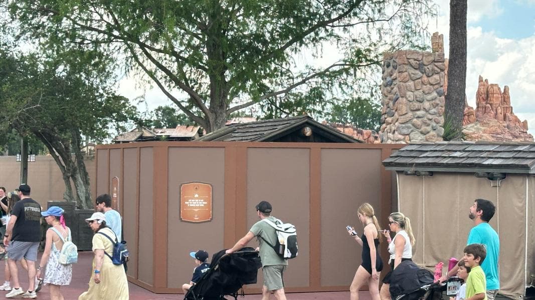 Big Al’s Sign Removed Before Expected Demolition  for Piston Peak Construction in Magic Kingdom