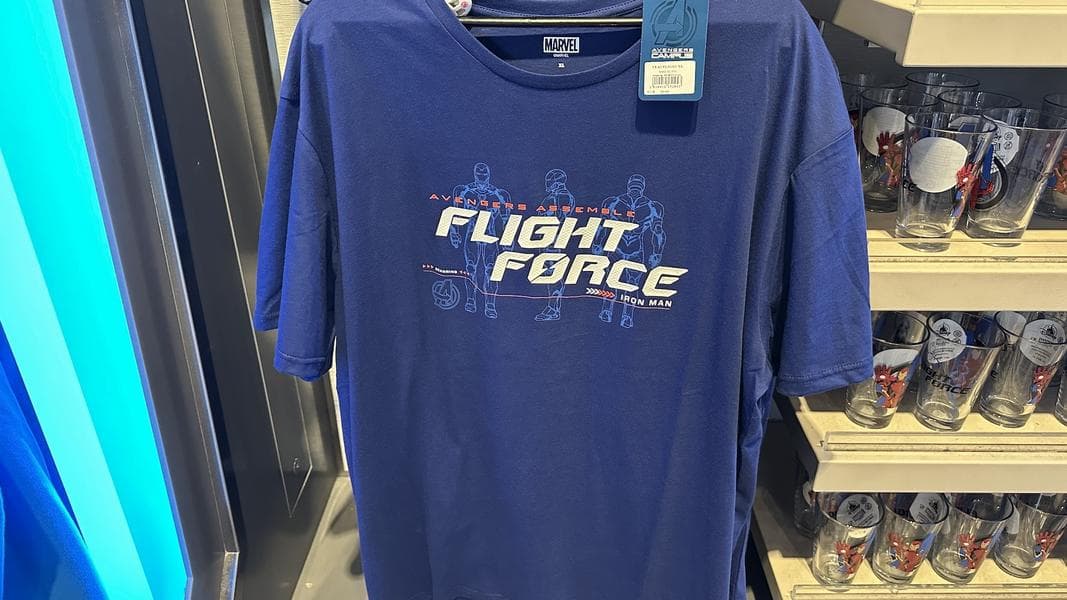 New Avengers Assemble: Flight Force merchandise in Avengers Campus