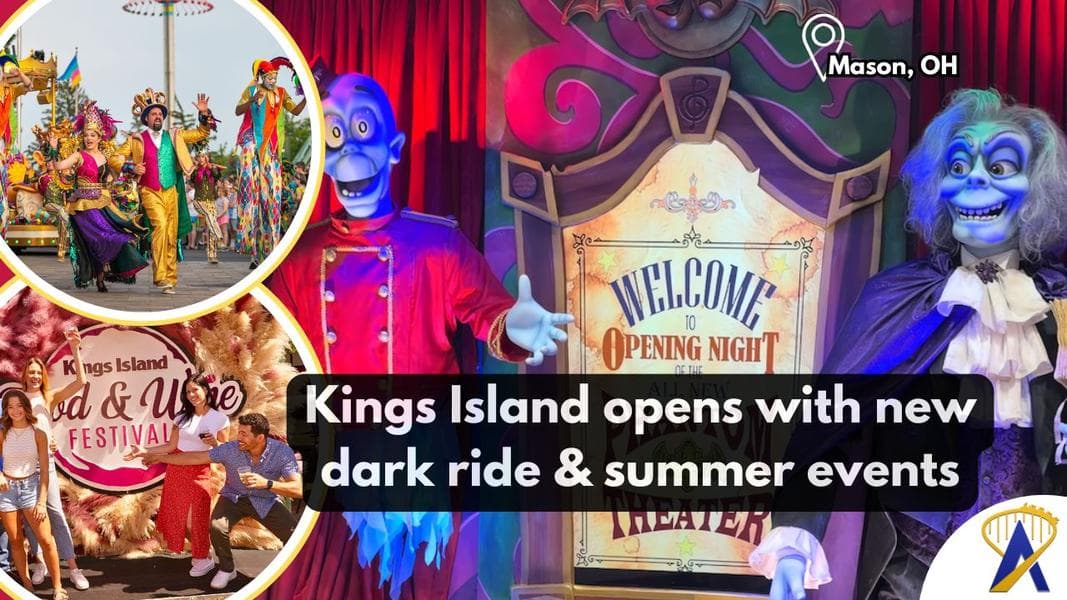 Kings Island opens 2026 season with new Phantom Theater dark ride and summer events