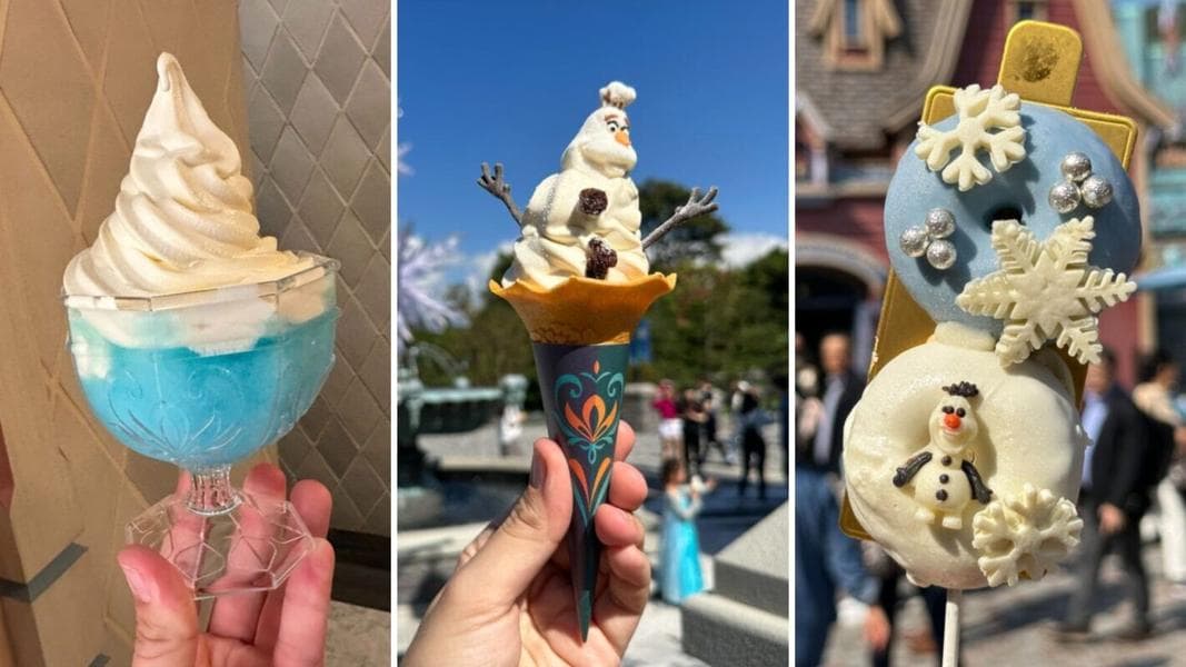 REVIEW: Melting Olaf Ice Cream, Coronation Slush Sundae, Olaf Jelly Doughnuts, & More from Northern Delights in World of Frozen