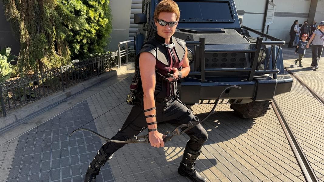 Hawkeye Is Now Meeting Guests at Disney California Adventure
