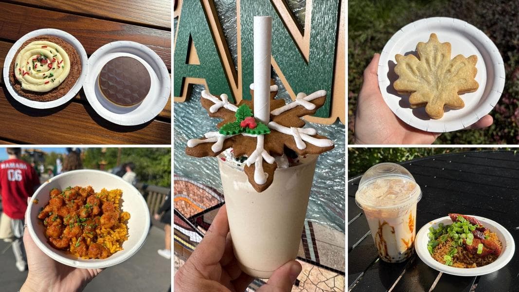 REVIEW: NEW Food and Beverage Items Available at the 2025 EPCOT International Festival of the Holidays