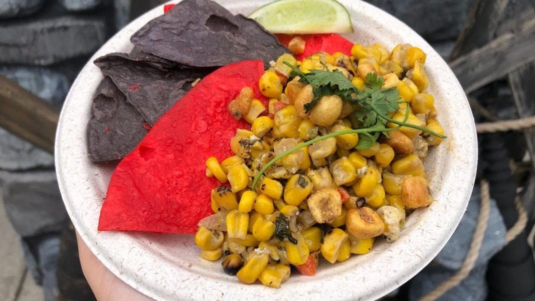REVIEW: New Revenge of the Tooth Fairy Stolen Teeth Street Corn Arrives at the Halloween Food Truck at Universal Studios Florida