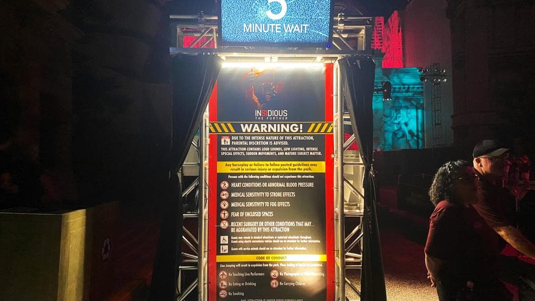 Insidious: The Further Brings Some of the Best Scares to Halloween Horror Nights 33