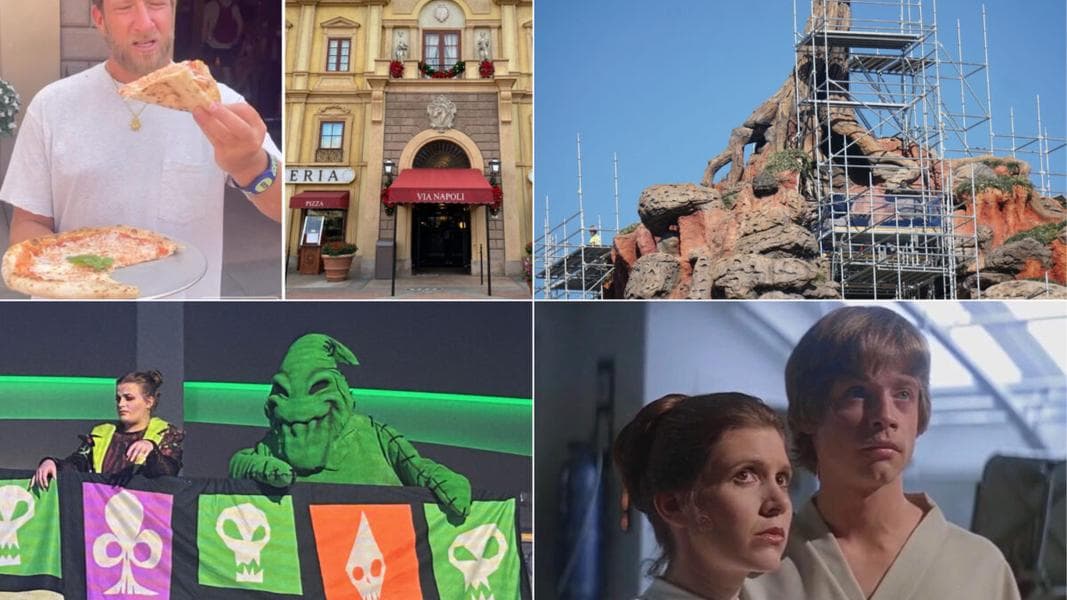 Barstool Sports’ One Bite Pizza Review Compares Via Napoli to PizzeRizzo, Disney Shares Photo of Luke and Leia as Romantic Couple, New 18+ Oogie Boogie Dance Party on Disney Wish, & More: Daily Recap (3/24/23)