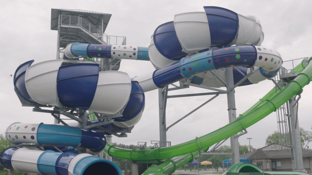 Midwest’s first, only tailspin waterslide Tidal Wave now open at Hurricane Harbor Rockford