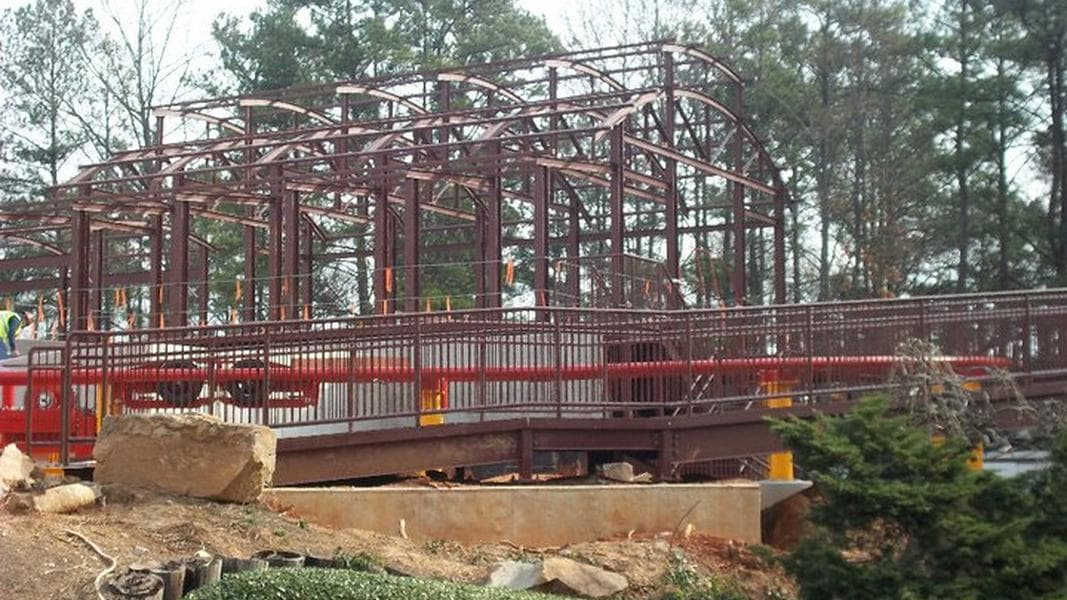 Dare Devil Dive vertical construction