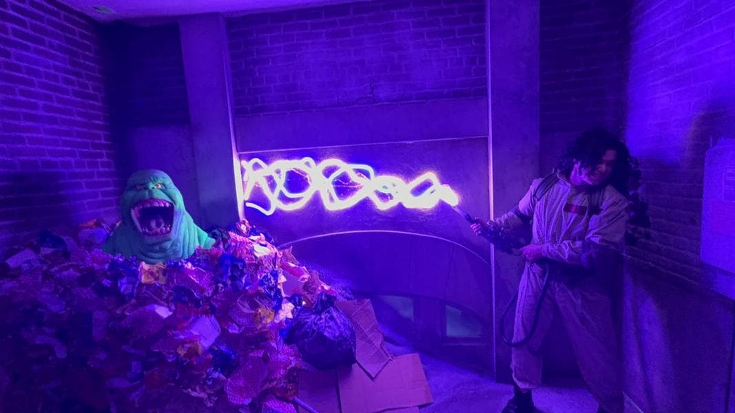 Full Video of Ghostbusters: Frozen Empire Haunted House at Universal Studios Hollywood