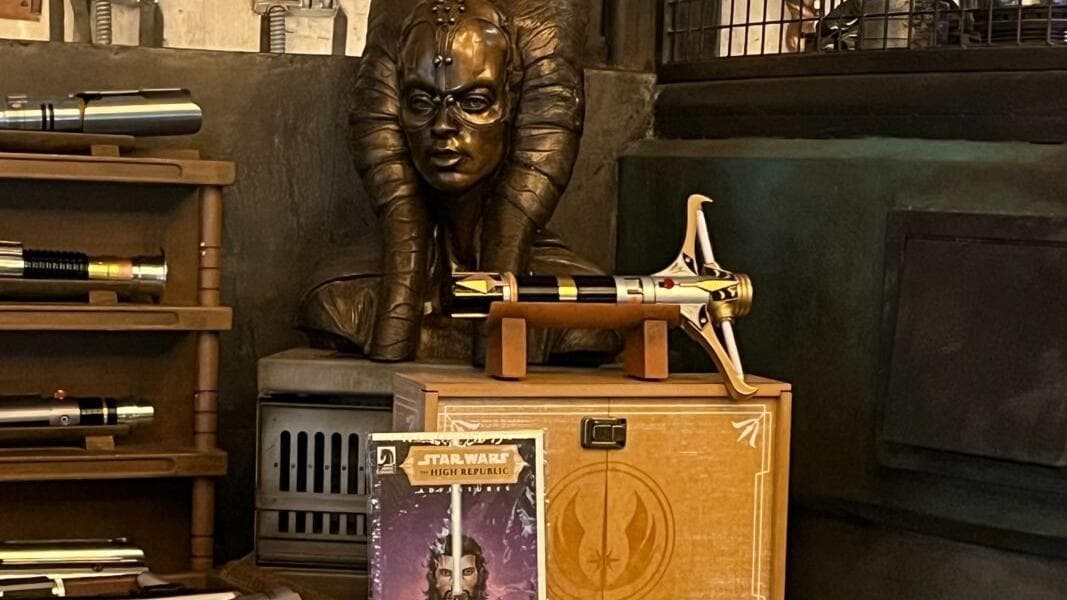 New High Republic Stellan Gios Lightsaber Hilt Available at Star Wars: Galaxy’s Edge in Disney’s Hollywood Studios