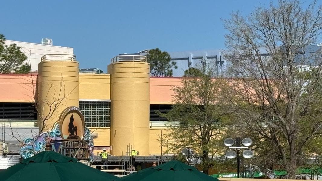 The Magic of Disney Animation Building Gets Peach Paint at Disney’s Hollywood Studios