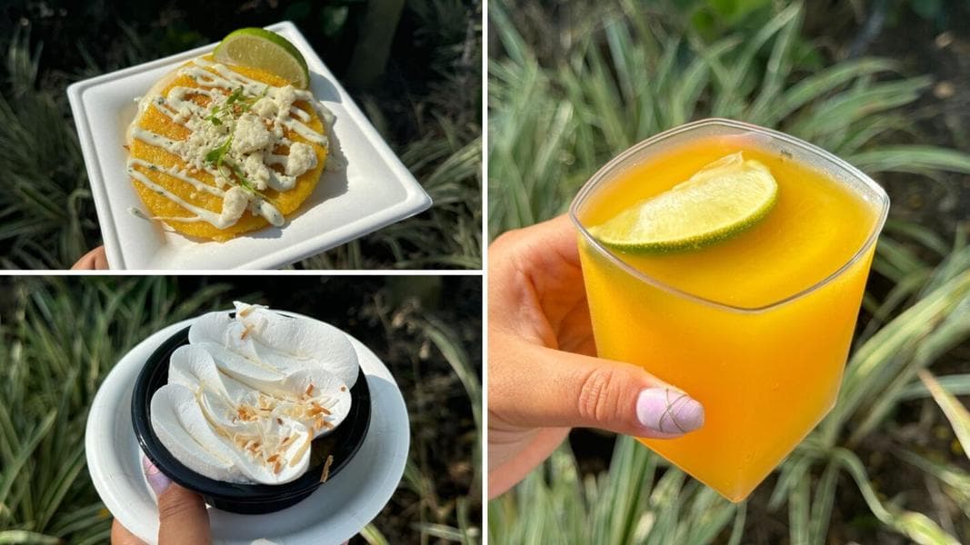 REVIEW: ‘Encanto’-Inspired Arepas, Coconut Tres Leches, and Passion Fruit Drinks at CommuniCore in EPCOT
