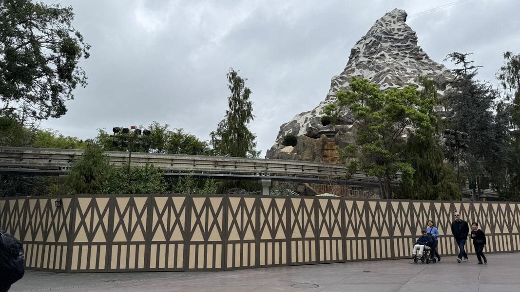 PHOTOS: Matterhorn Bobsleds Closes for Months-Long Refurbishment