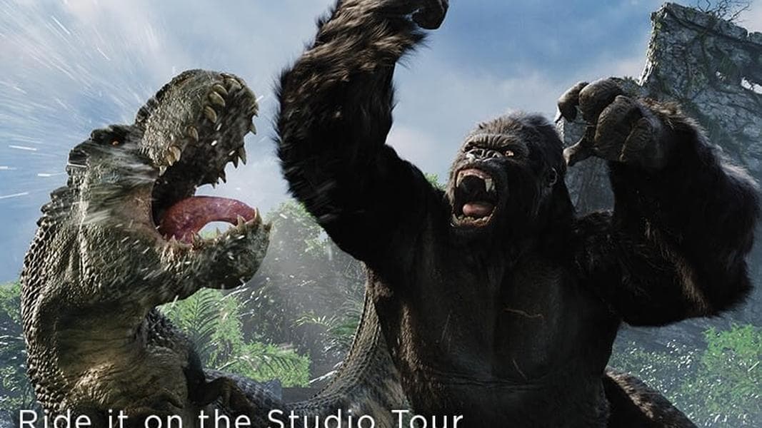 King Kong 360 3-D Removes 3-D at Universal Studios Hollywood