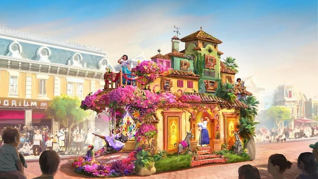 Hong Kong Disneyland Announces Encanto Parade Float, Merchandise, Food, and Starting Month for 20th Anniversary Event