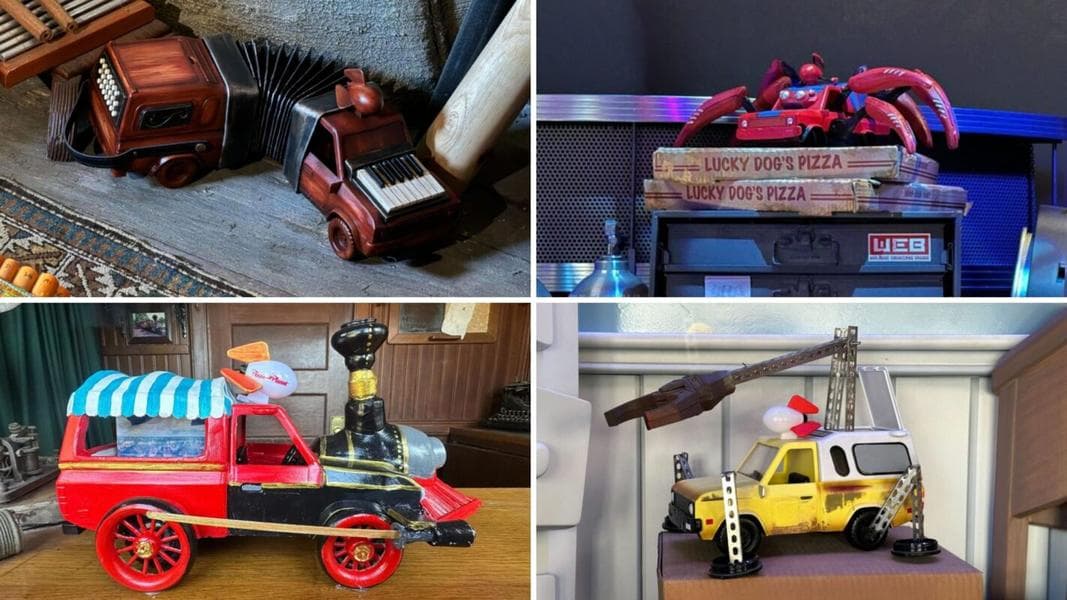 50 Pizza Planet Trucks Hidden Around Disneyland Resort for Pixar Fest