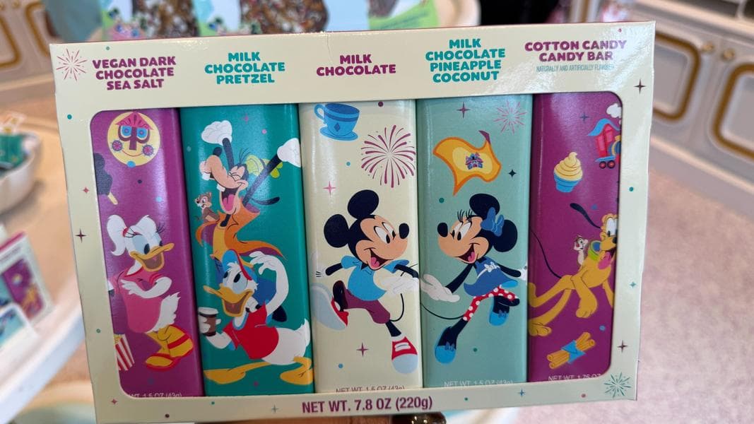 Disneyland 70th Candy Bars Arrive at Disneyland Resort