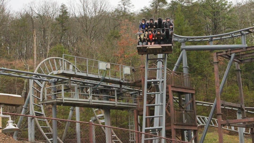 Mystery Mine 2021 Review of Layout and Track Changes at Dollywood