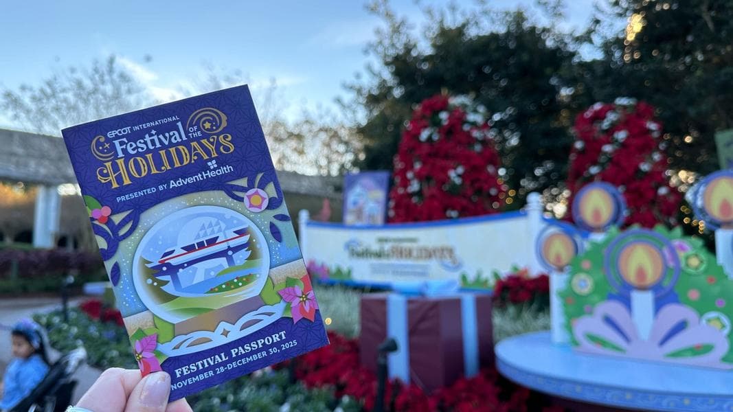 First Look Inside the 2025 EPCOT International Festival of the Holidays Passport