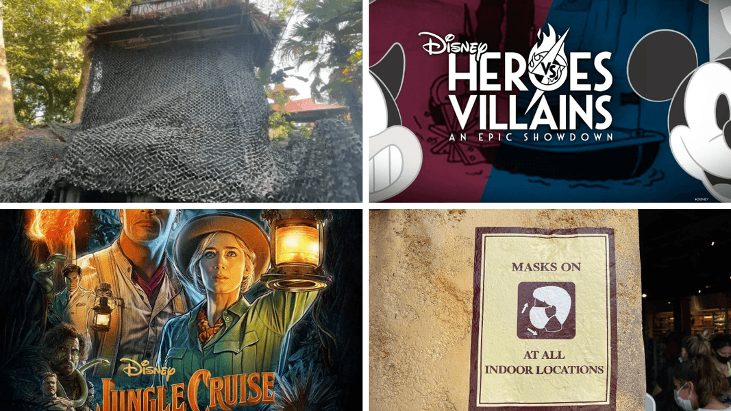 WDWNT Daily Recap (5/27/21): Trader Sam’s Gift Shop Arrives, Date for “Heroes vs Villains” Virtual Pin Event Announced, New Poster & Trailer for Jungle Cruise Movie, “Masks On” Signage Added to Indoor Areas at WDW, and More