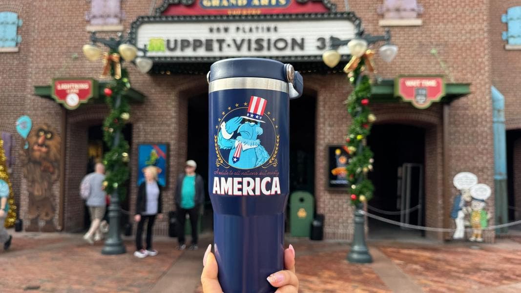 New Stanley-Style MuppetVision 3D Sam Eagle Tumbler at Walt Disney World