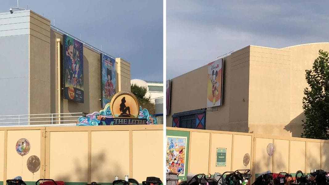 Animation Courtyard Buildings Get New Paint After Closure