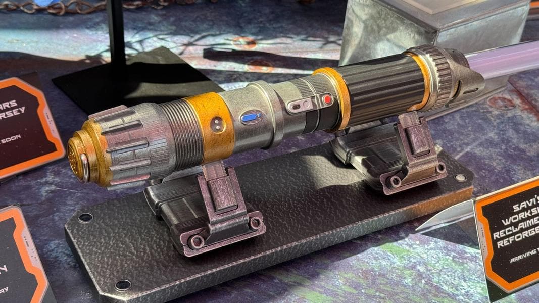 Reclaimed and Reforged Lightsaber Parts  Returning to Savi’s Workshop Experience at Disney World