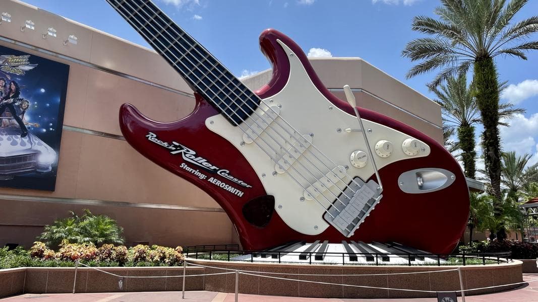 Aerosmith’s Rock ‘n’ Roller Coaster Guitar Permanently Removed From My Disney Experience