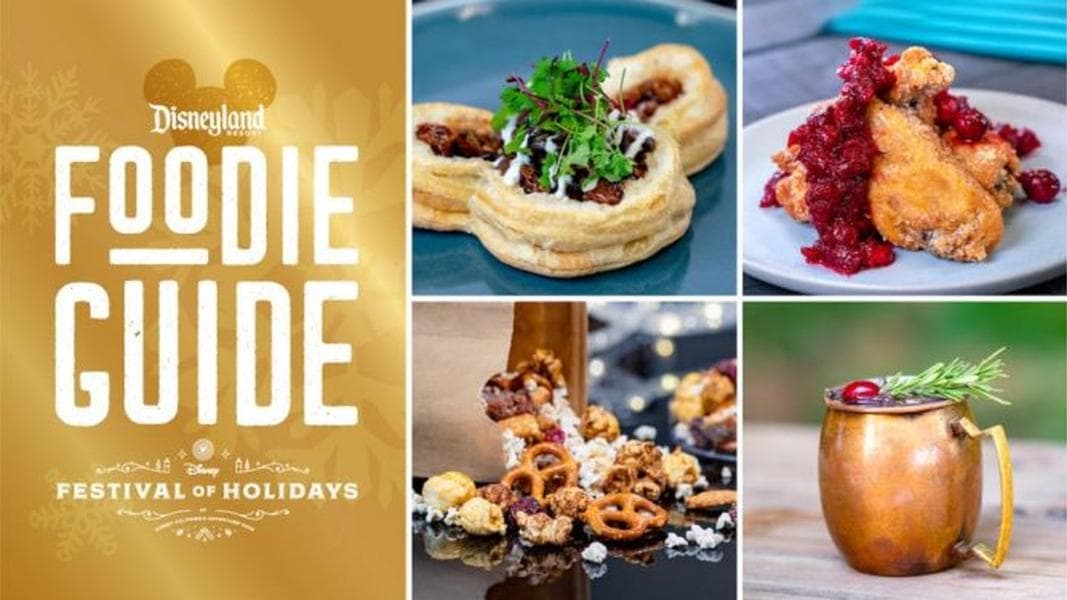 MENUS ANNOUNCED for Festival of Holidays at Disneyland Resort!