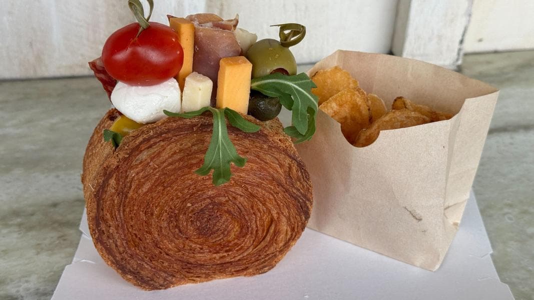 REVIEW: New Loaded Charcuterie Croissant at Disney Springs