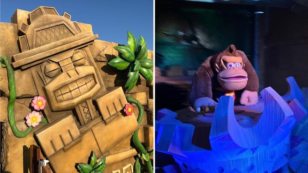 PHOTOS, VIDEO: Donkey Kong’s Mine-Cart Madness POV at Epic Universe