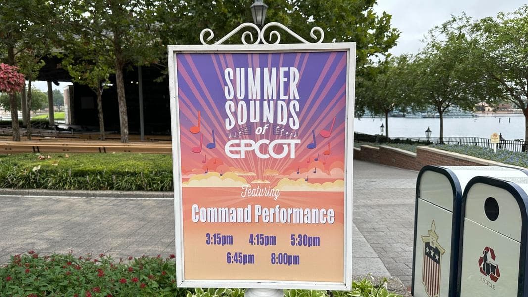 U.K. Pavilion’s Command Performance Band Moves to American Garden Theatre for Summer in EPCOT