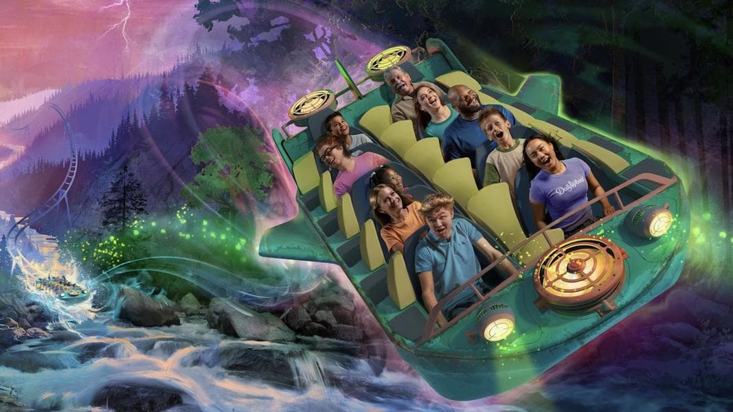Dollywood Announces NightFlight Expedition, 2026 Family Indoor Coaster and Water Ride