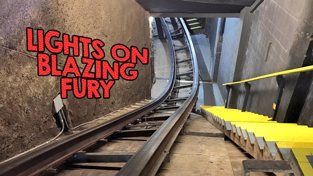 Blazing Fury Behind the Scenes, Lights On at Dollywood