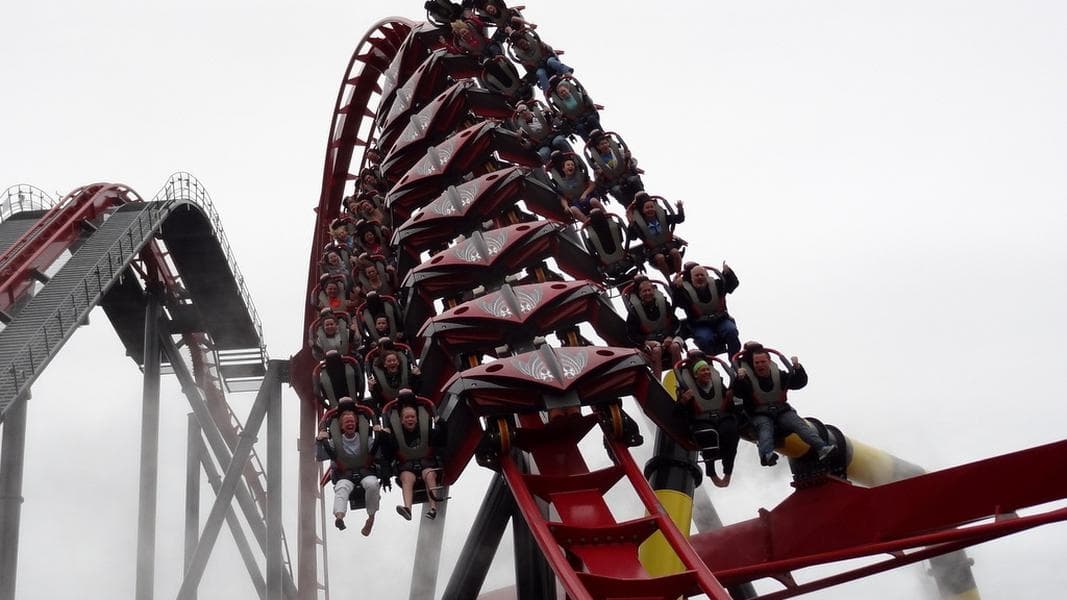X-Flight Wing Coaster Photo Gallery