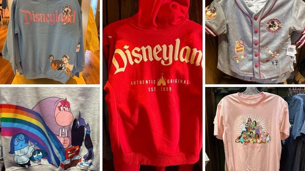 Pirates, Cats, and Emotions Featured on New Disneyland Apparel