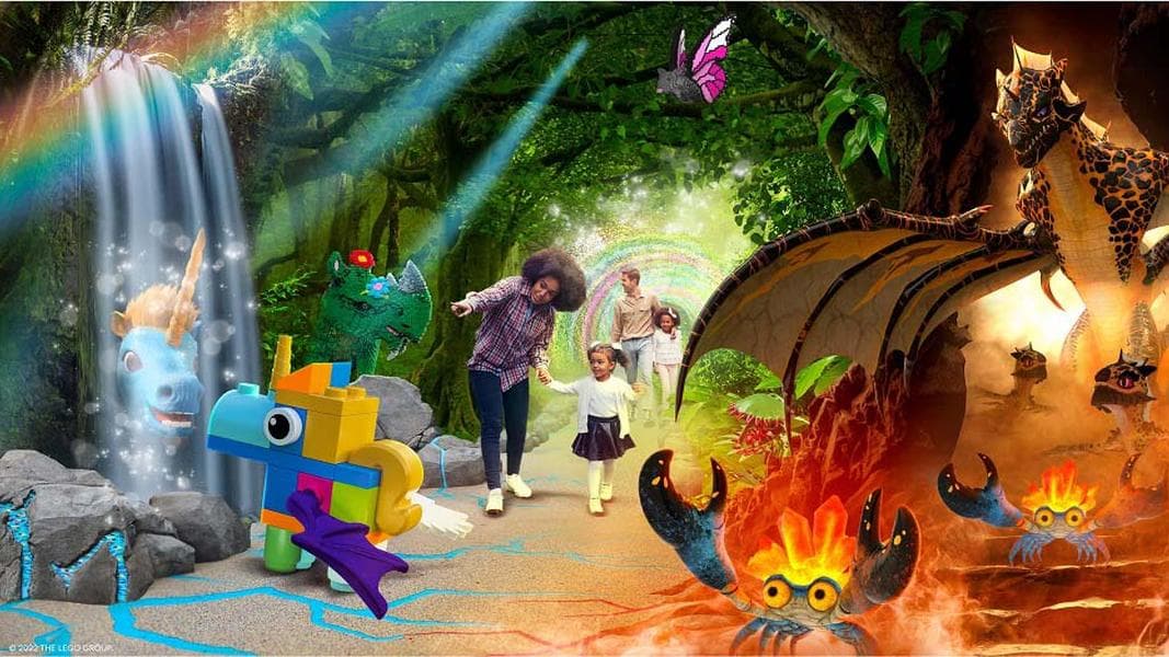 Mythica: World of Mythical Creatures gets its first new attraction at Legoland Windsor