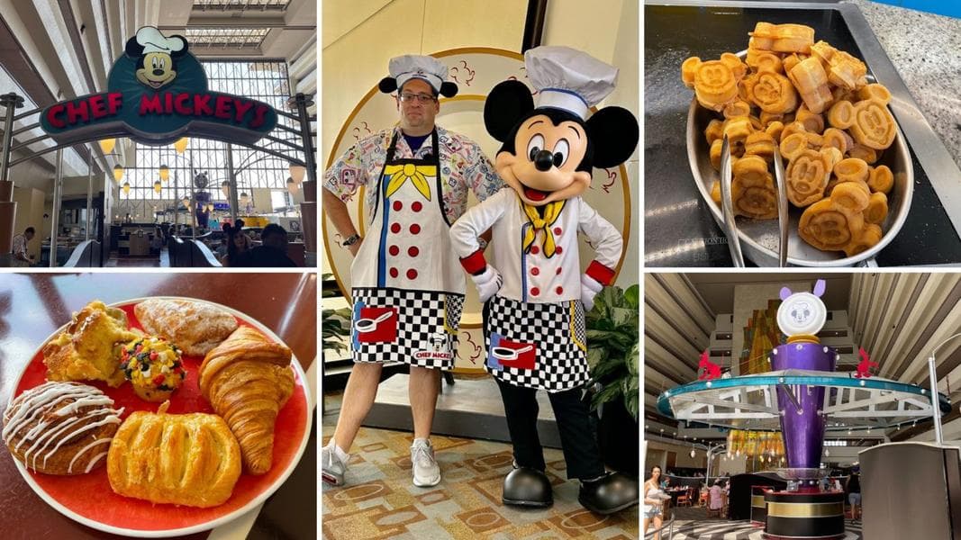REVIEW: Breakfast Buffet Dining at Chef Mickey’s at Disney’s Contemporary Resort