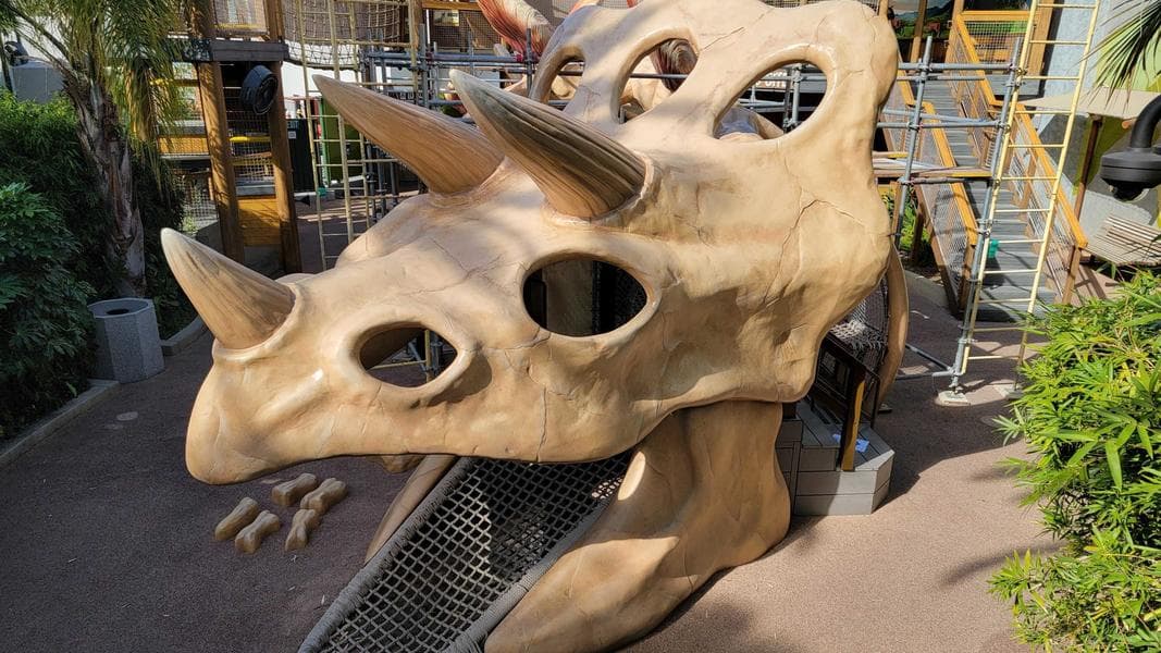 PHOTOS: DinoPlay Area Closed for Refurbishment at Universal Studios Hollywood