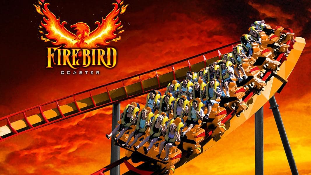 Six Flags America Announces Firebird Floorless Coaster for 2019