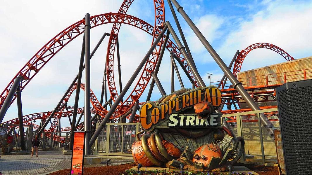 Copperhead Strike Debuts At Carowinds