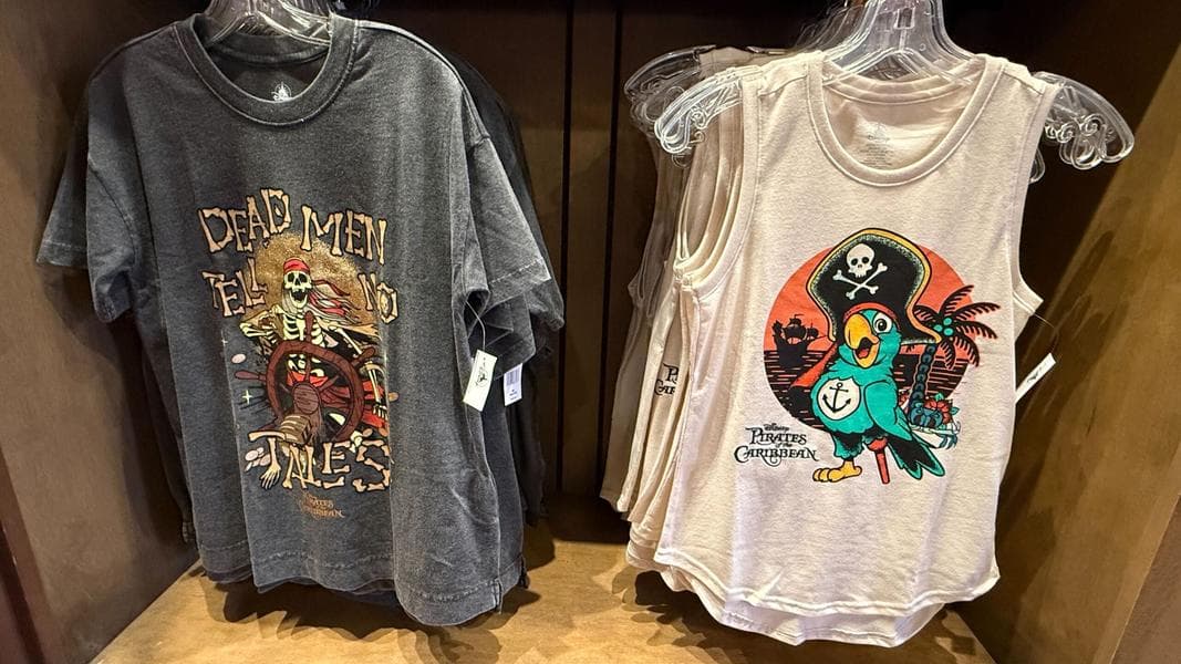 Shipment of Pirates of the Caribbean Apparel Arrives at Walt Disney World