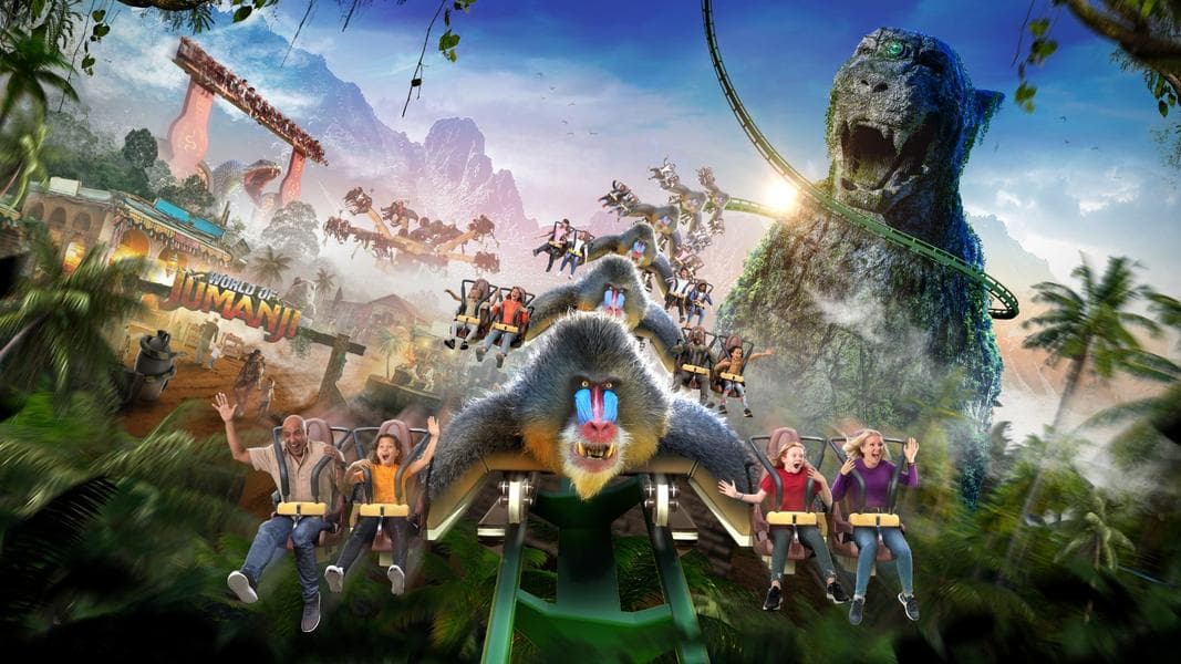 Chessington Reveals New Jumanji Coaster and Land Details
